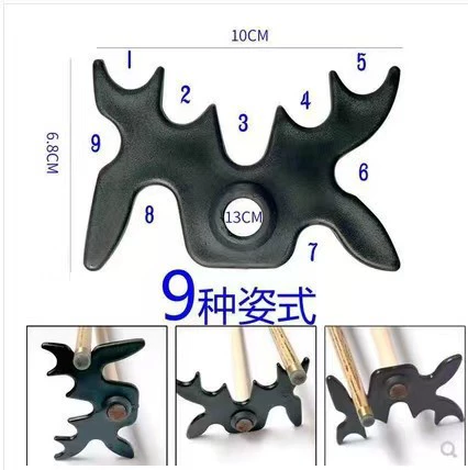 Внешняя торговля Бильярд Экспорт одиночная черная бабочка вилка оленьий рог вилка рычаг рычаг американская черная восьмерка