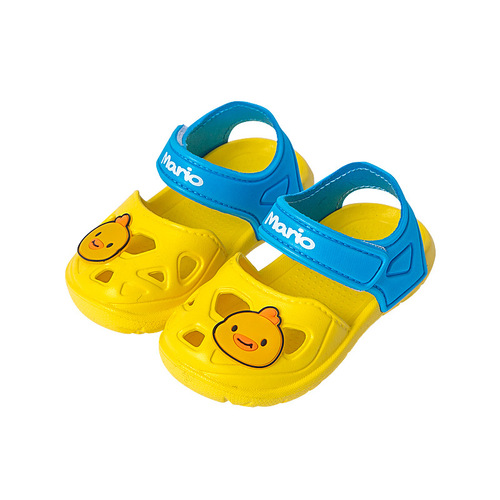 幸福玛丽儿童凉鞋拖鞋夏韩版宝宝沙滩鞋包头鞋女童儿童洞洞鞋
