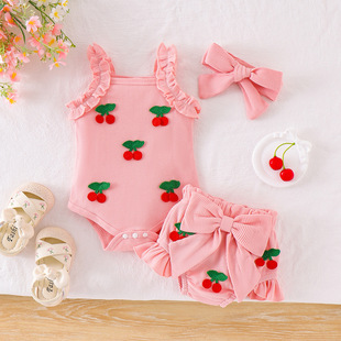 Baby Girls Clothes 0-2YŮ���ļ��o��������ǹ���+��ѝ+�l��