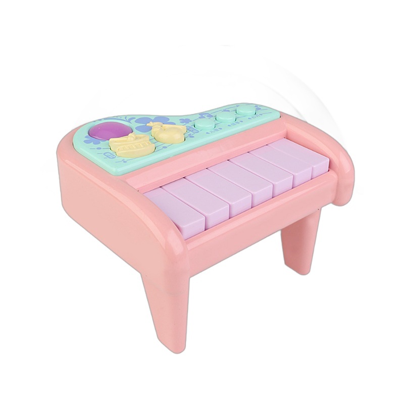 Piano infantil juguetes de enseñanza temprana iluminación historia de música bebé mini piano electrónico regalo de cumpleaños