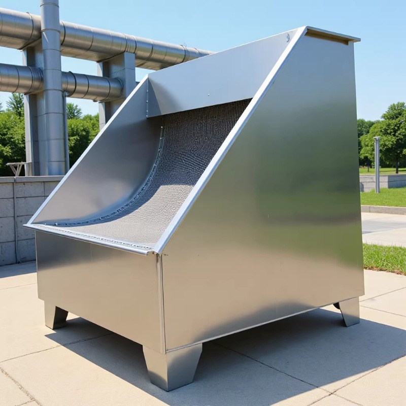 水力筛 水力格栅 水力细格栅 弧形筛 弧形格栅 斜筛 不锈钢材质