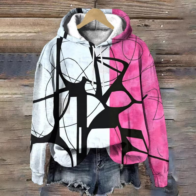 Autumn and Winter New 3D Printed Sweatshirt Ladies Classic Personalized Graphic Women's Clothing Hip Hop Street Hooded Long Sleeve Ho Autumn and Winter New 3D Printed Sweatshirt Ladies Classic Personalized Graphic Women's Clothing Hip Hop Street Hooded Long Sleeve Ho