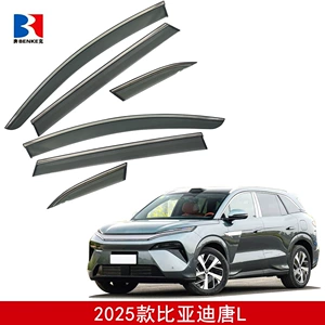 Dropshipping available for BYD Tang L 2025 car side window sun and rain visors