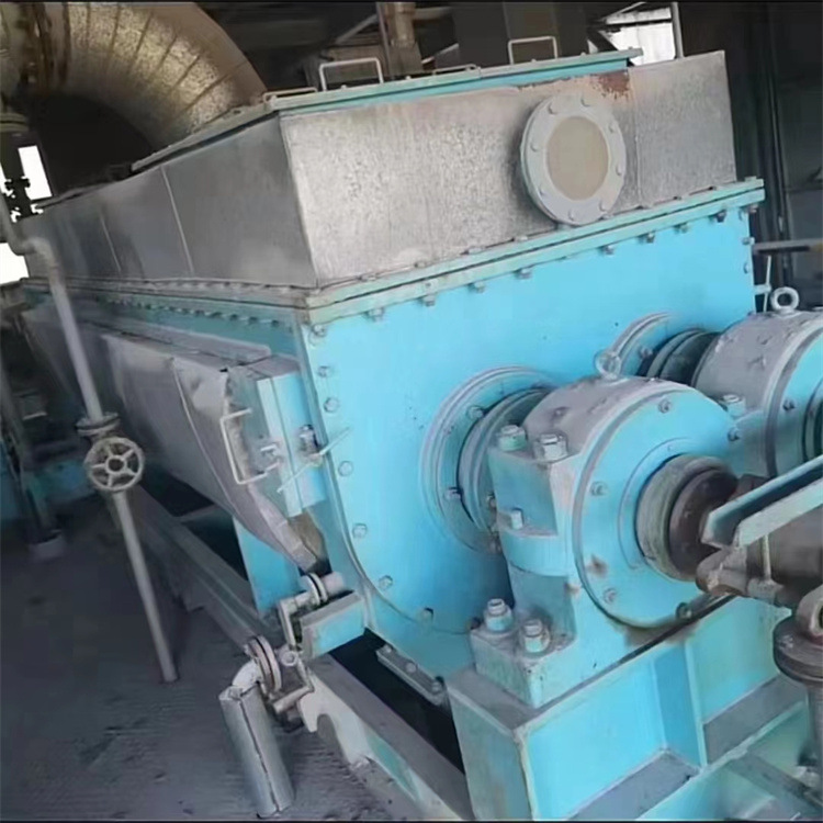 真空干燥设备二手不锈钢52平方蒸汽双轴空心桨叶干燥机