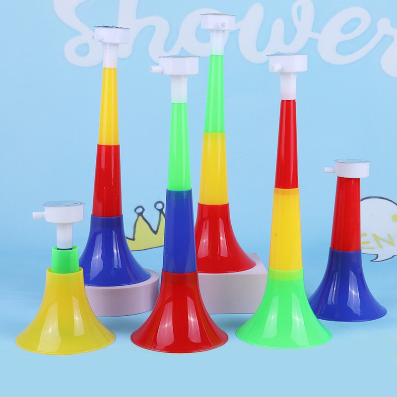 Tweeter de tres secciones, juguete de altavoz telescópico creativo, instrumento musical para niños, juego de atmósfera, accesorios de vítores