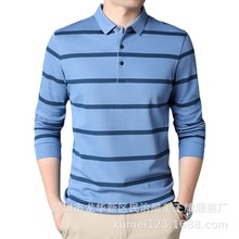 1688阿里巴巴品牌服装库存尾货批发 地摊男装长袖T恤赶集polo衫男