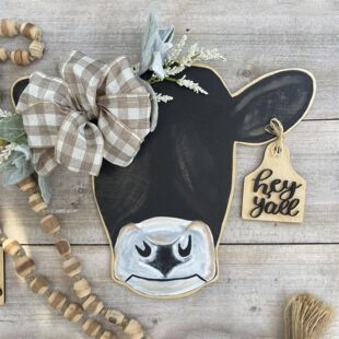 Cross-border Outdoor Farm Horn Wooden Tag Pendant Decoration Handmade Hanging Ornaments Wooden Crafts A23