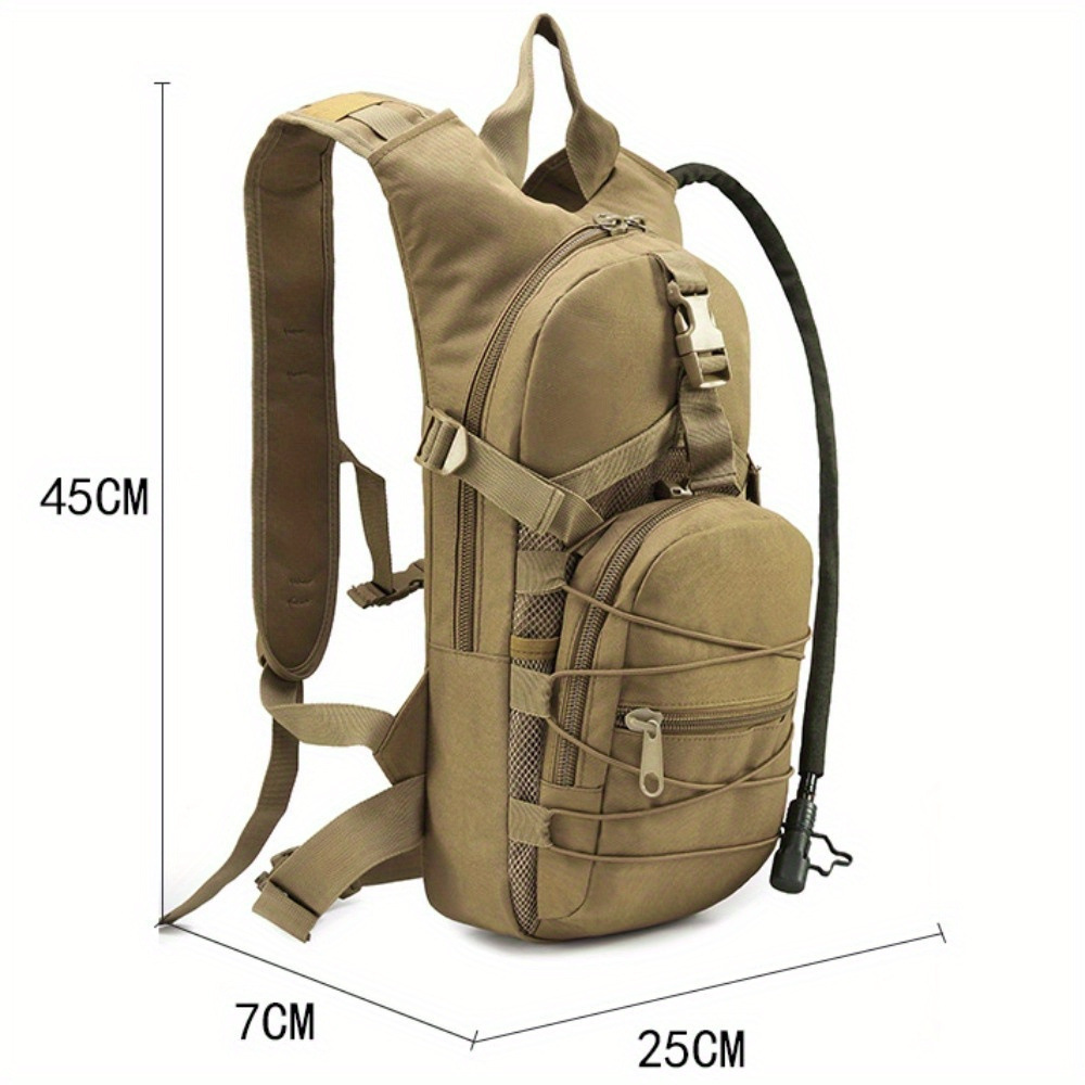 Mochila de Senderismo Deportiva para Exteriores de 6.6 galones, Camuflaje, 2 Piezas/Juego