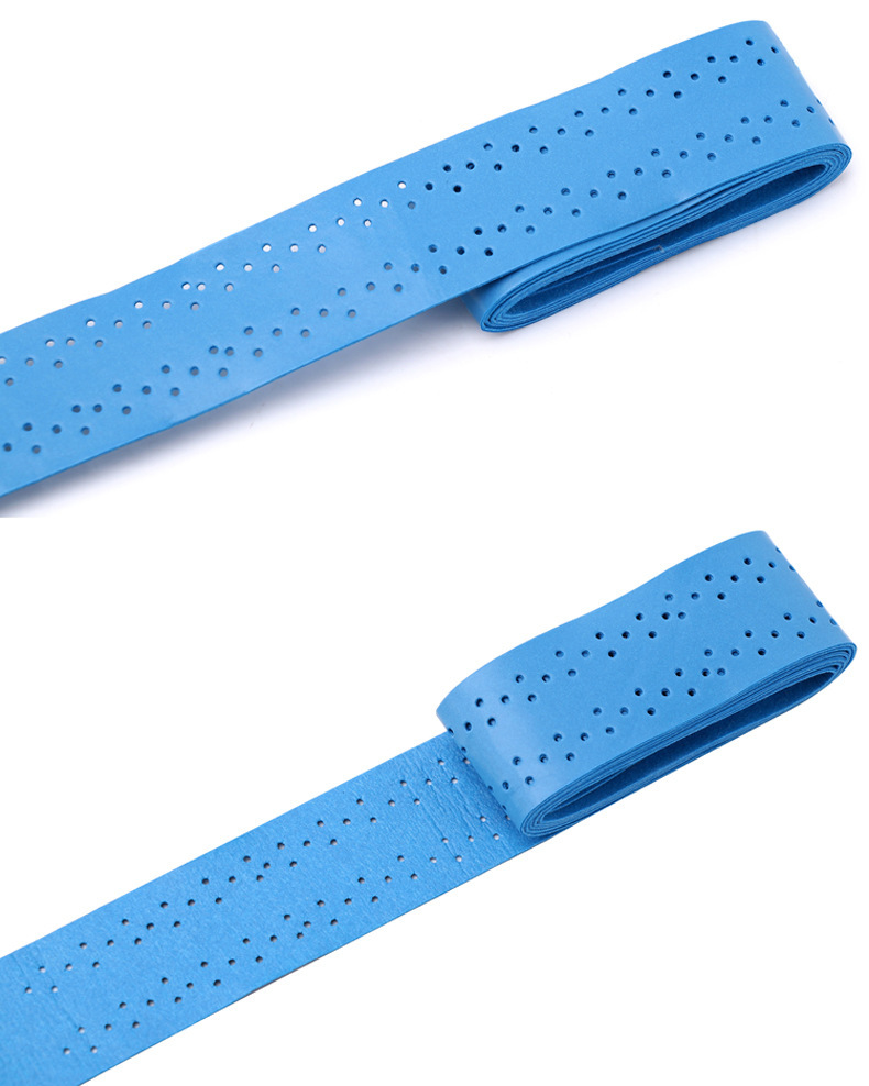 Venta caliente de fábrica transpirable antideslizante PU pegamento de mano raqueta de bádminton raqueta de tenis equipo de fitness caña de pescar cinturón de agarre universal