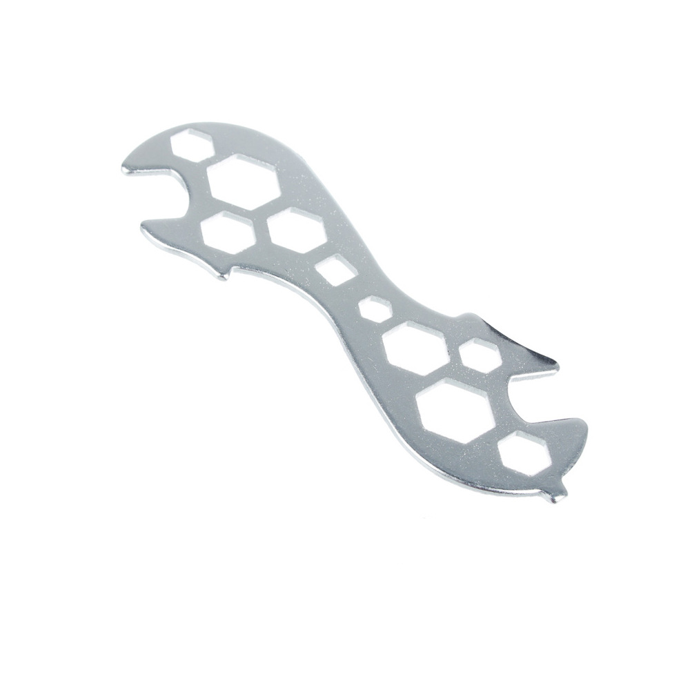 Bicycle multi-function flower wrench repair tool mountain bike hexagonal perforated plum wrench repair car loading vehicle_voghion.com