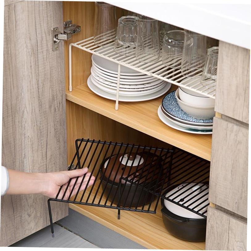 Kitchen layering shelves cupboard dish shelf bathroom makeup