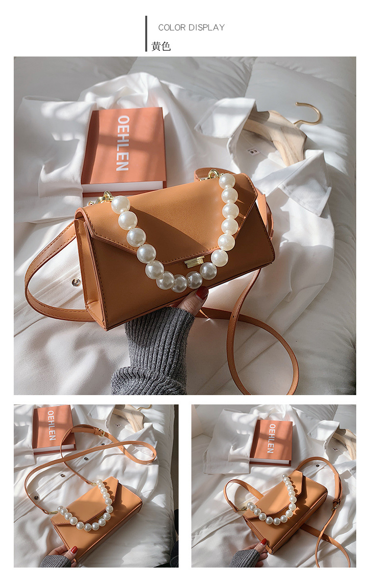 Bolso Cuadrado Simple Pearl display picture 11