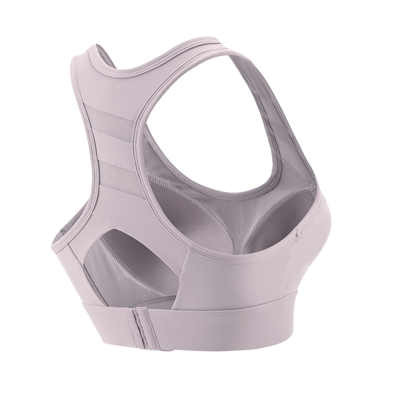 Taza fija transfronteriza, ropa interior deportiva antichoque de alta resistencia, yoga femenino, acondicionamiento físico sin anillo de acero, chaleco deportivo de belleza