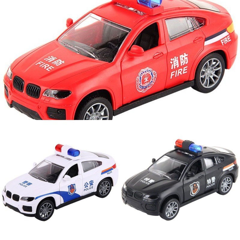 BMW 3대(소방+SWAT+경찰차)