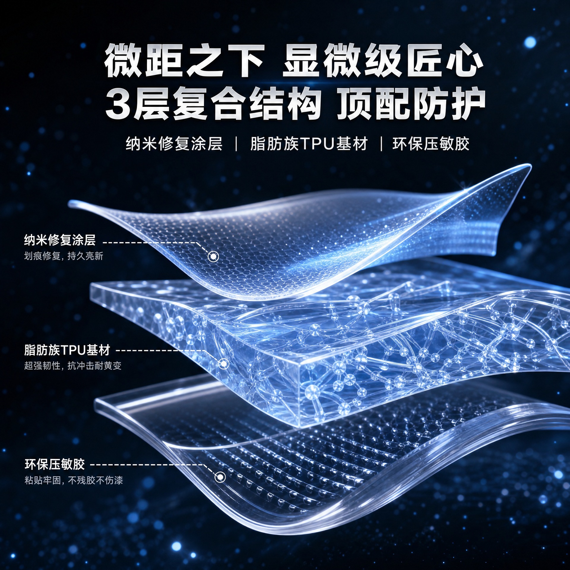 Tpu Car Wrap, Car Film, Tpu Color Changing Film, Ppf Transparent Car Wrap, Car Film Ppffilm 7.5Mil Thickness