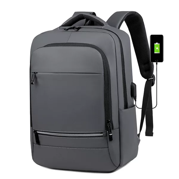 Cross-Border Men's Business Backpack Can Be Used as a Trolley Case, Oxford Cloth Business Trip Laptop Bag, Waterproof for Commuting