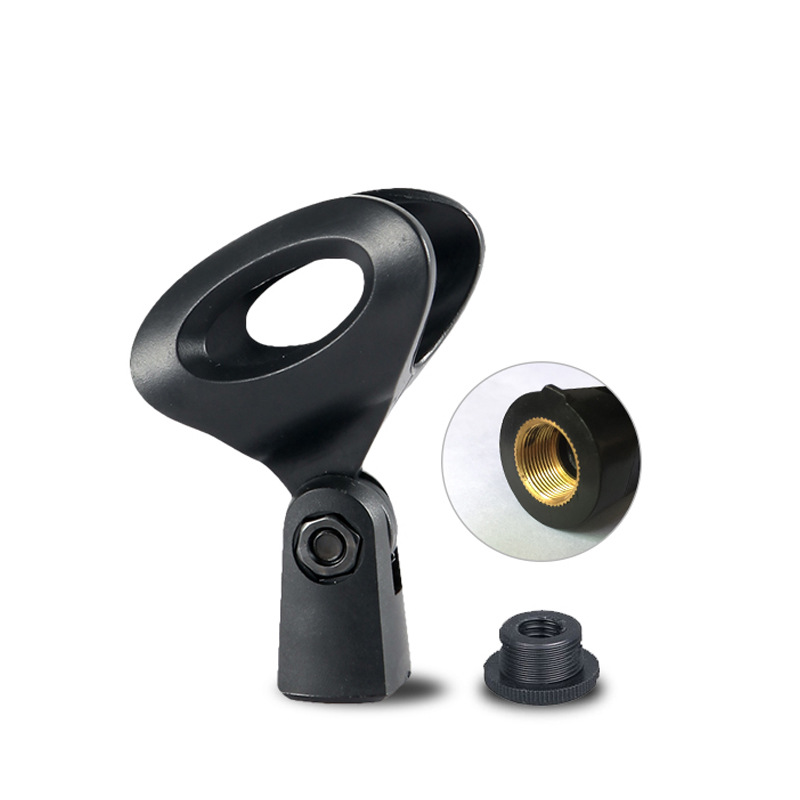 Clip de micrófono de primavera con soporte de refuerzo de hilo de cobre clip accesorios de manga transfronteriza