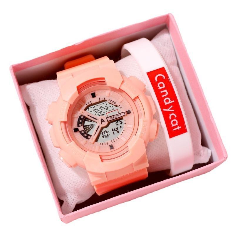 Reloj electrónico fábrica venta al por mayor ins Internet popular unicornio reloj electrónico estudiante pareja impermeable luminoso despertador