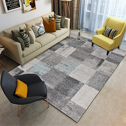 Nordic ins estilo sala de estar alfombra moderna minimalista elegante casa Mat dormitorio alfombra lavada mesa de té alfombra mat