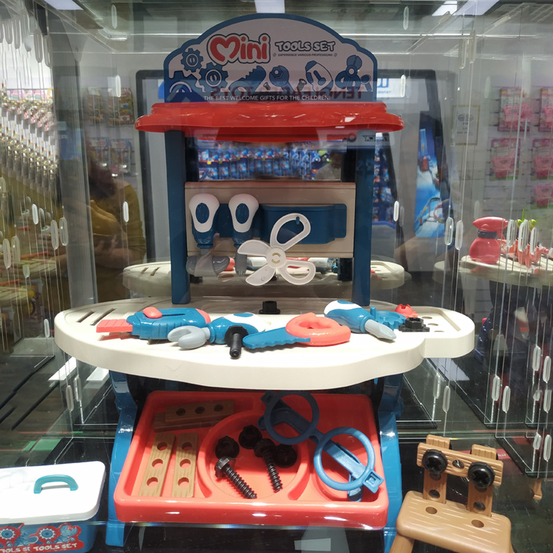 Transfronterizo de los nuevos niños juego de simulación de juguete casa traje bebé interactivo cocina herramienta accesorios color arcilla herramienta Mesa