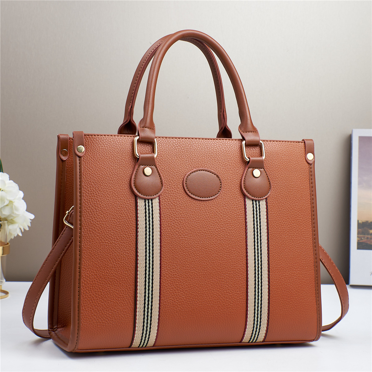 Bolsos de comercio exterior para mujer 2025 moda fabricante de bolsos portátiles versión coreana textura bolso diagonal de un solo hombro nuevo estilo femenino
