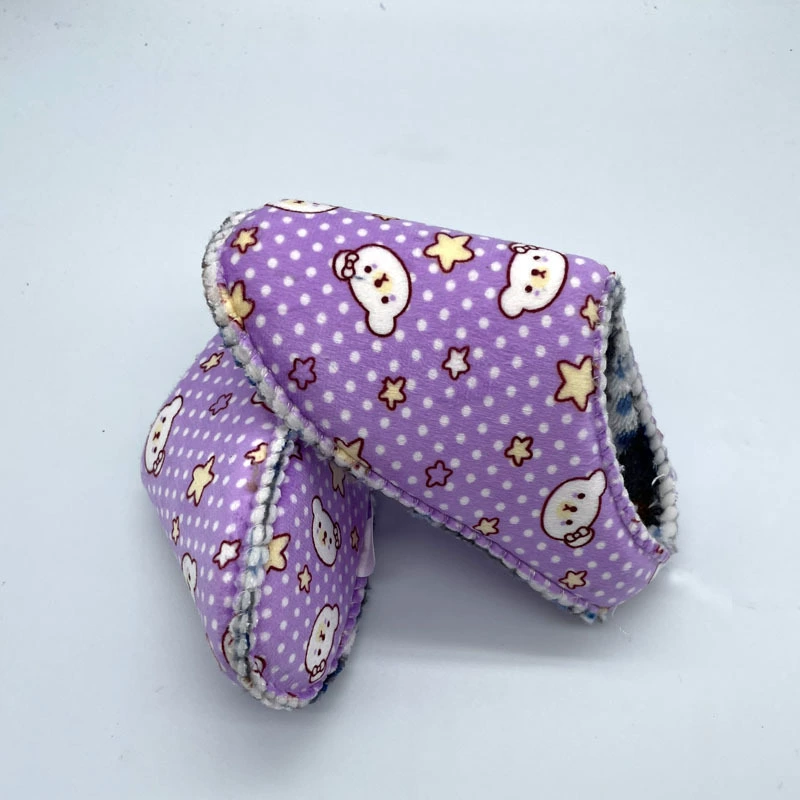 Тапочки фланелевые детские с тонкой губкой