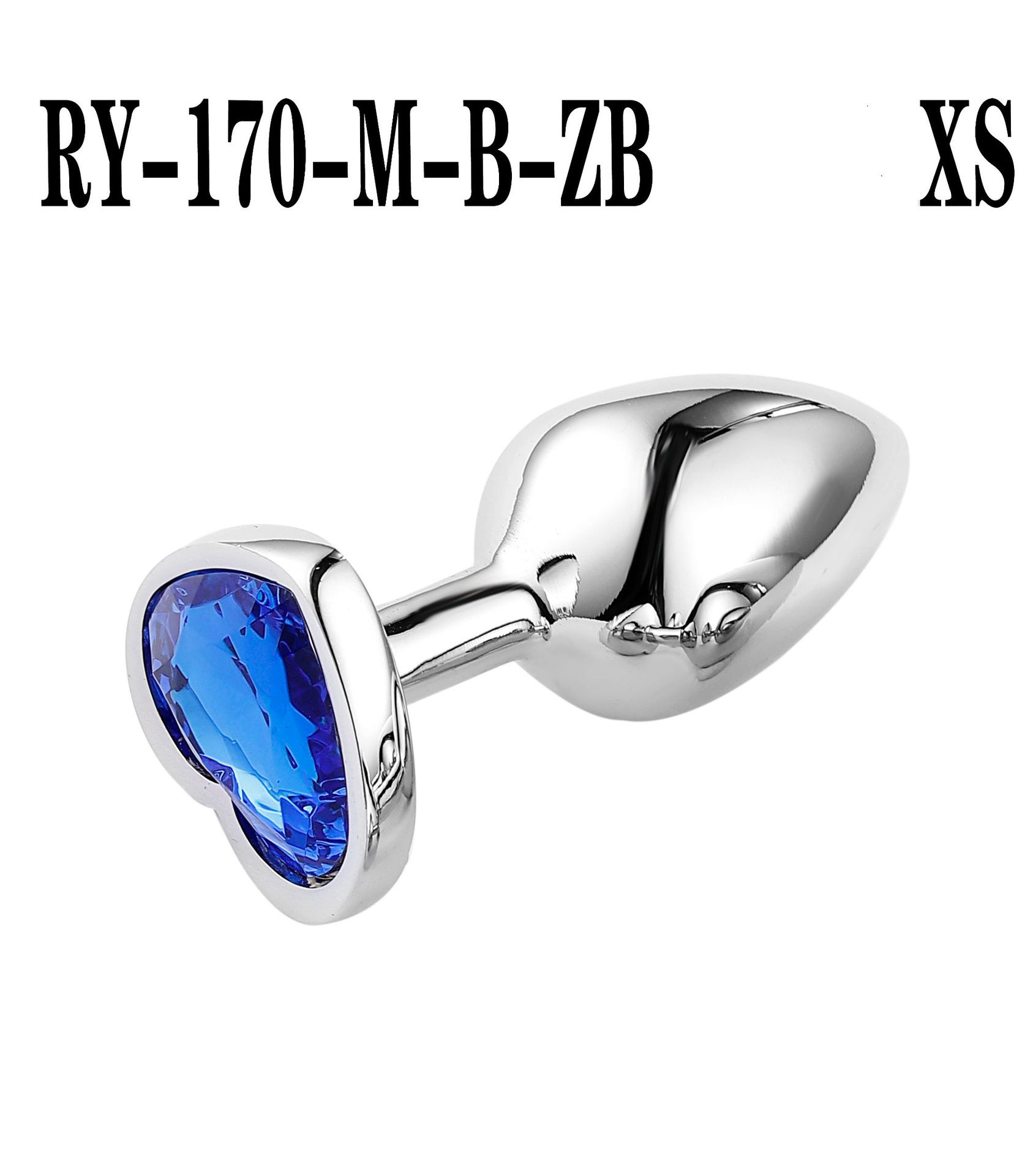 Corazón de metal plug anal back patio para usar artículos sexuales dilatadores coquetear al por mayor SM artículos sexuales para adultos