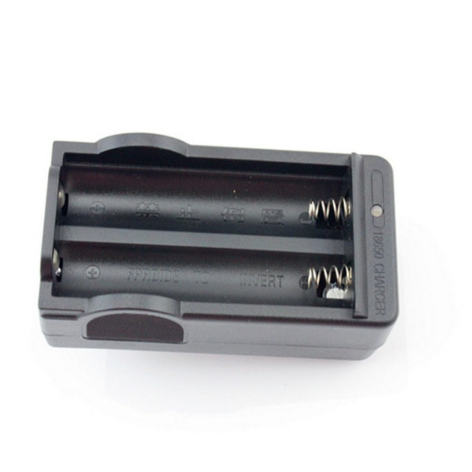 18650充电器3.7v锂电池充电器强光手电筒充电器智能防反18650双充