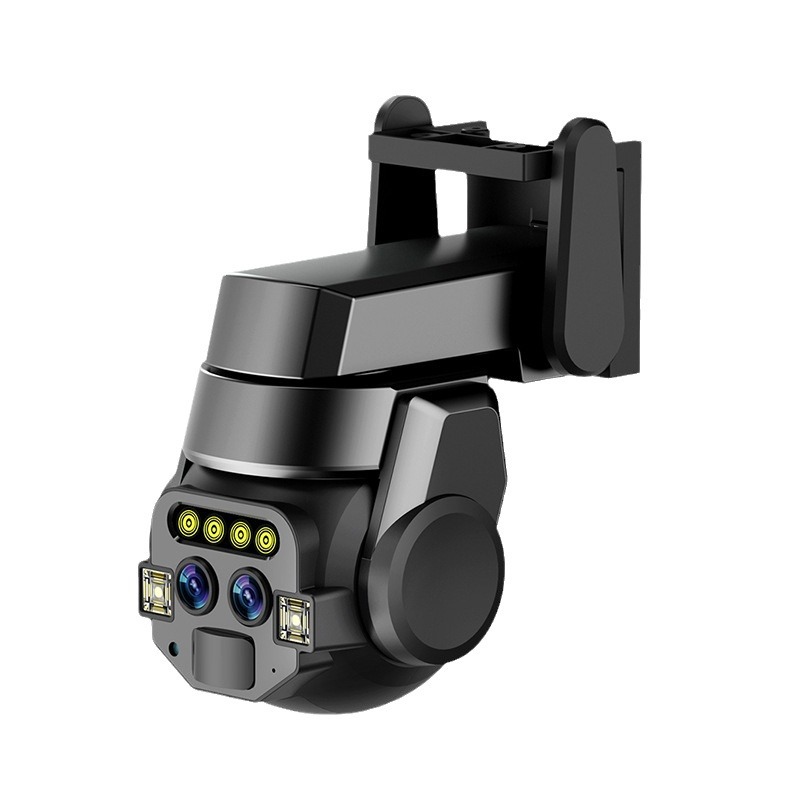 10X zoom HD visión nocturna inalámbrico wifi monitor cctv seguimiento automático zoom cámara de vigilancia de red