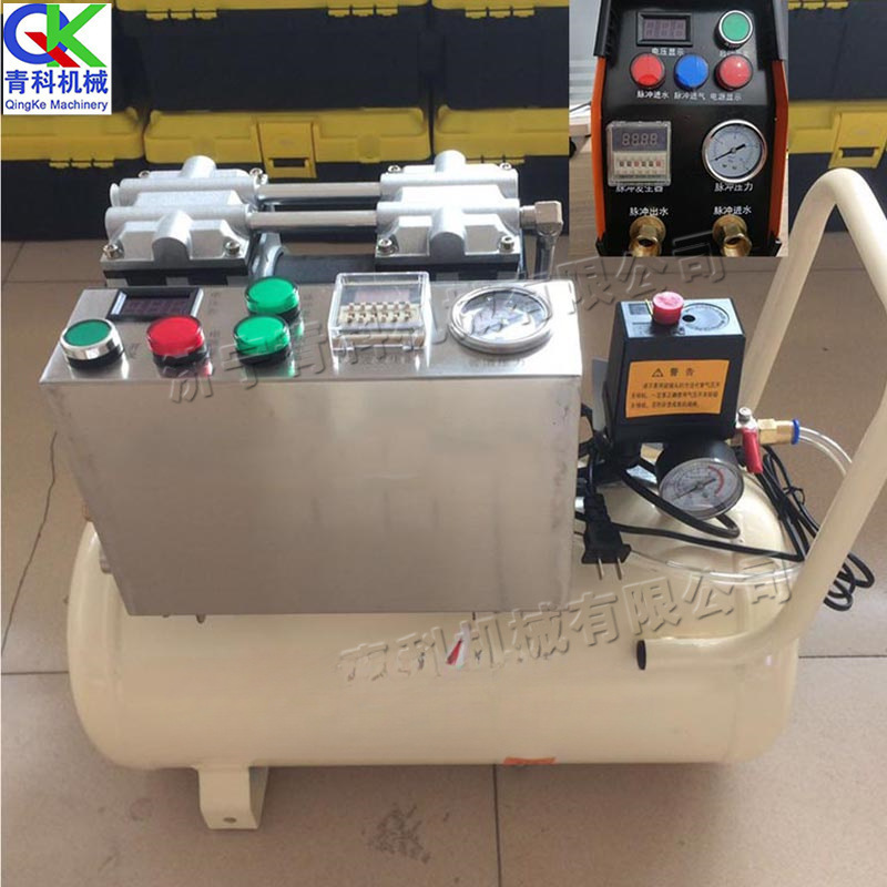 双脉冲地暖清洗机 家用地热管清灰机 自来水管内壁挂垢疏通机