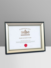 S83V批發A4相框擺台榮譽證書框A3營業執照框正本授權獎狀展示掛牆