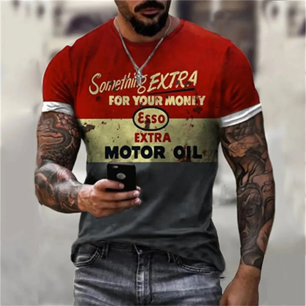 Retro light and thin comfortable soft breathable summer T-shirt…