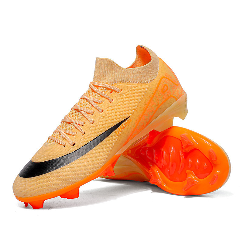 Zapatos de Fútbol con Tacos AG de TPU y KPU Transpirables para Césped Natural y Artificial
