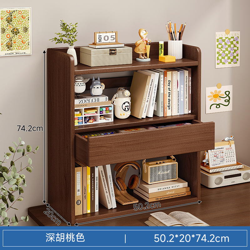Estante de escritorio Estante de escritorio Estante de escritorio para el hogar de los estudiantes, almacenamiento de escritorio, gabinete pequeño de varias capas, estación de oficina, estante pequeño