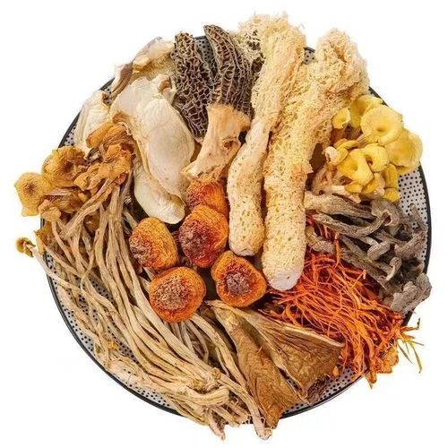 七彩菌汤包菌菇汤料包松茸羊肚菌干货煲汤炖鸡山珍100g/袋装组合