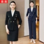 酒店藏青色工作服