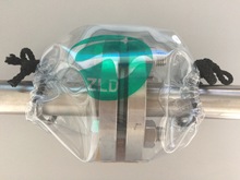 透明PVC法兰保护套 法兰防护罩防泄漏防喷溅防溅射耐酸碱保护罩