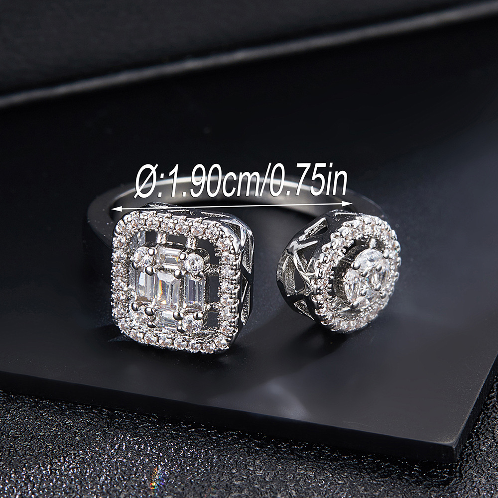 Nuovo design hip hop maschile Sense anello geometrico zircone di alta qualità dal vivo_voghion.com