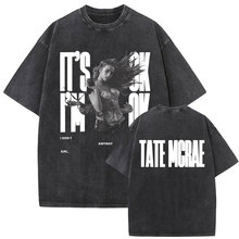 Tate McRae It's Ok I'm Ok Vintage Washed T Shirts Men Women