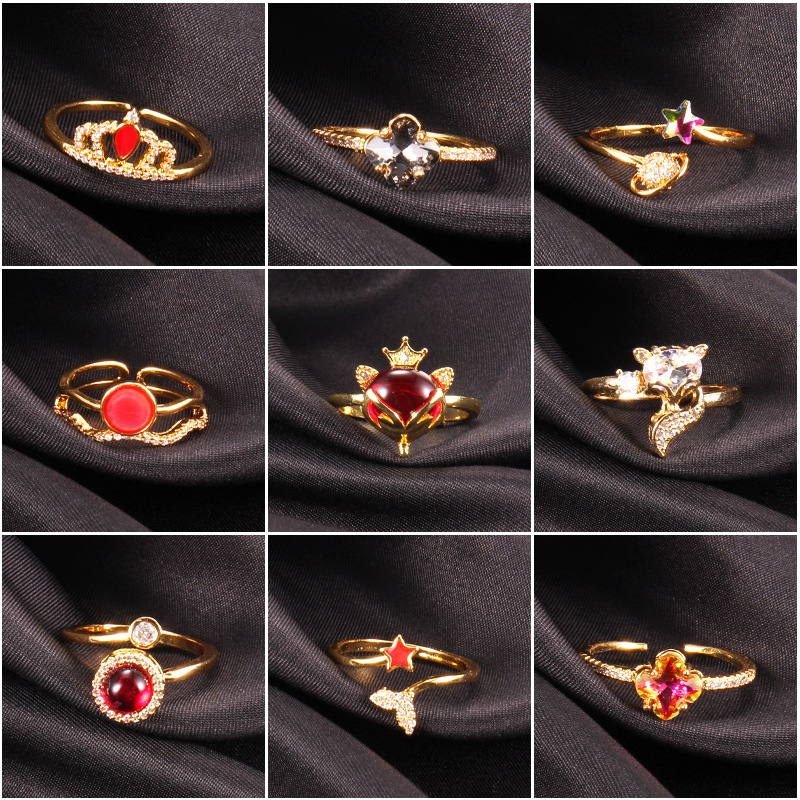 Creative fashionable small design ring