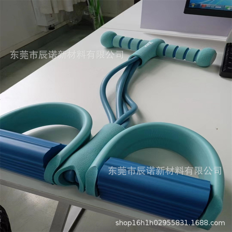 源头厂家供应女性健身NBR橡塑发泡海绵拉起器 仰卧起坐跳绳手把套