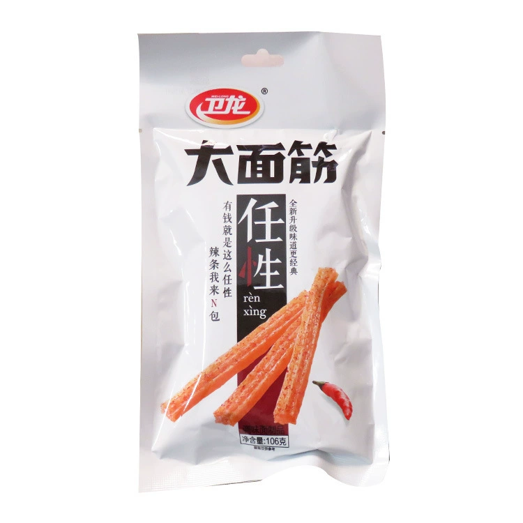 卫龙 Spicy 106g Small Small Global Glutiny Small Small Spicy Stick Small Bands Small Glutons Campus Snacks Full Box