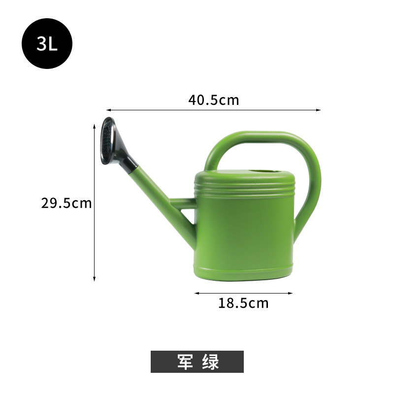 Herramientas de jardinería regadera hogar agrícola multi-especificación regadera de plástico portátil Venta directa de fábrica