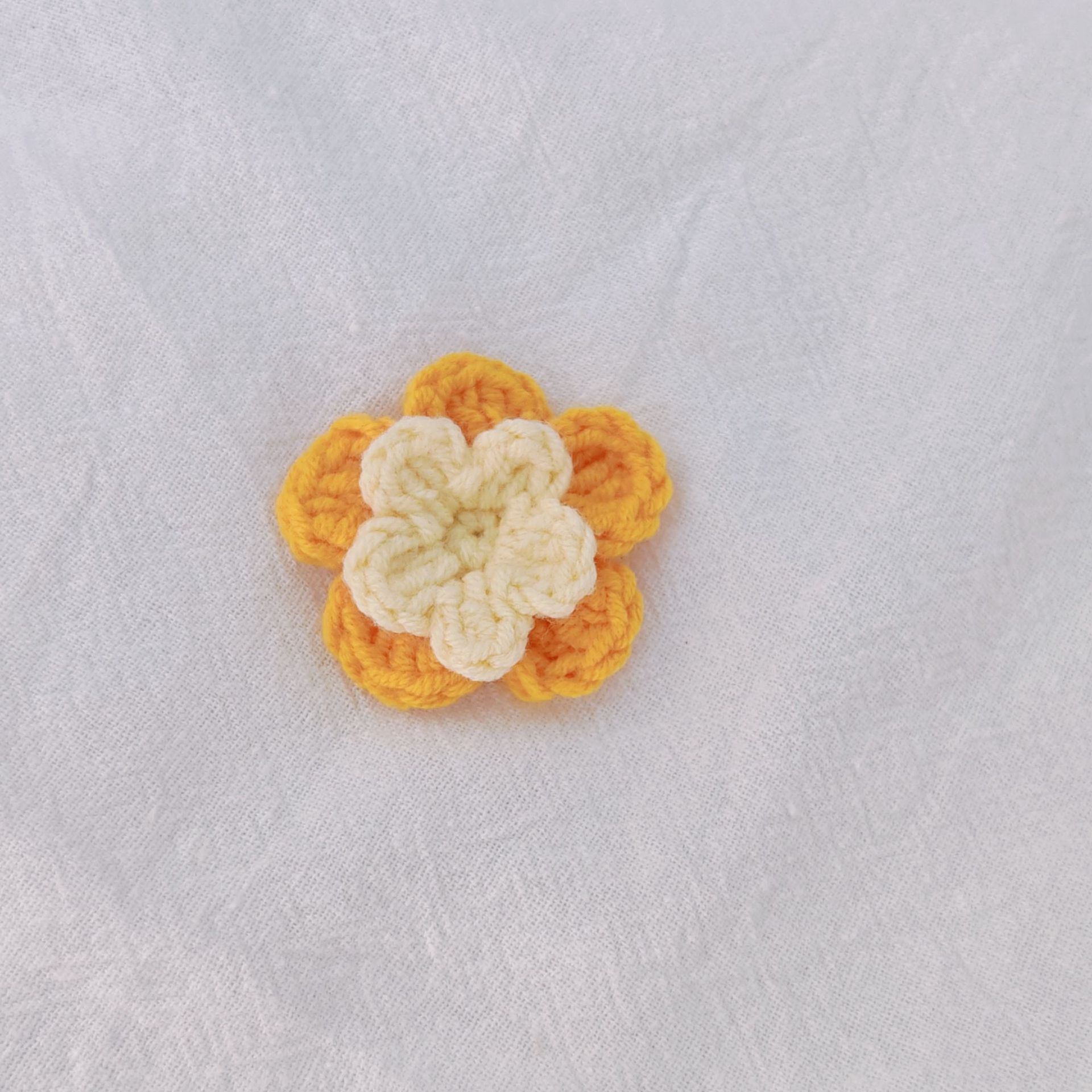 4cm 더블 레이어 작은 꽃-11