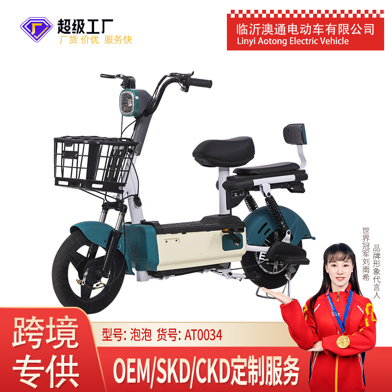 wow personalizado mayorista pedal adulto larga duración transfronteriza adulto viajar comercio exterior bicicletas eléctricas de doble coche eléctrico