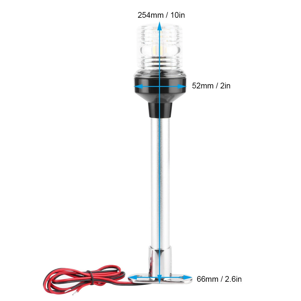 Marine waterproof yacht stainless steel, inflatable lights
