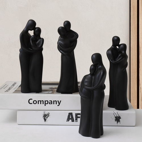 Cross-border Nordic Love for a Lifetime Resin Craft Decor Piece Wedding Gift, Bedroom Living Room Entrance Decor Piece