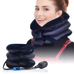 Cross-border inflatable cervical traction instrument portable home neck stretching instrument inflatable neck collar source