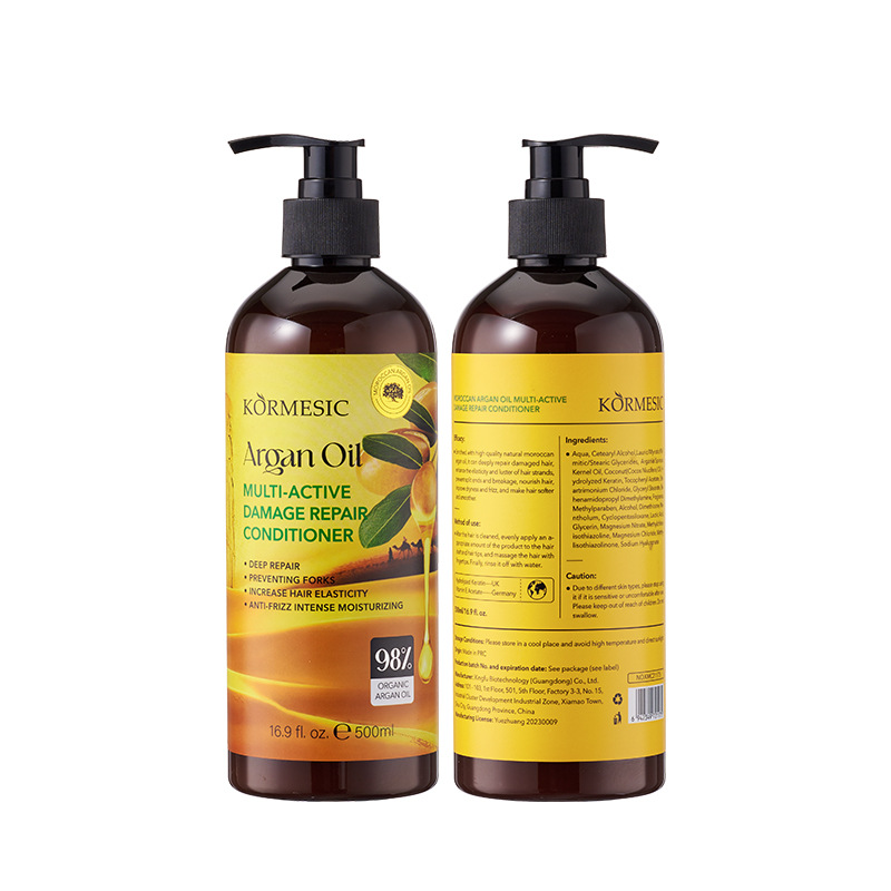 Juego de Champú y Acondicionador con Aceite de Argán Limpieza para el Cabello