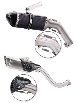 Exhaust pipe – middle modified exhaust suit